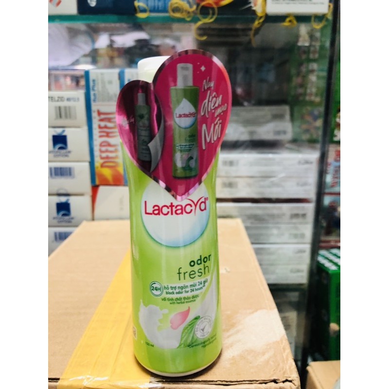 LACTACYD TRẦU KHÔNG HOA HỒNG CHO PHỤ NỮ (DIỆN MẠO MỚI)