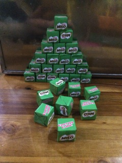 Kẹo milo cube