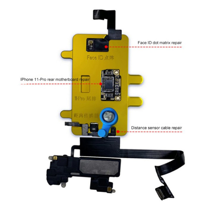 Bộ đế nhiệt tách main iPX đến 12 Pro Max iHeater (6 khuôn)