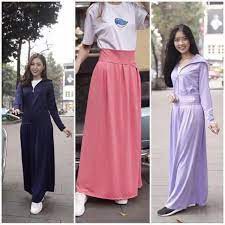 Quây váy chống nắng thông hơi (hàng dày đẹp).