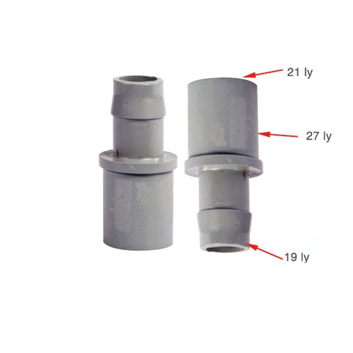 Cục nối chin 21-27-19 mm màu xám N21-27-19 (Bịch 10 cái) | BigBuy360 - bigbuy360.vn