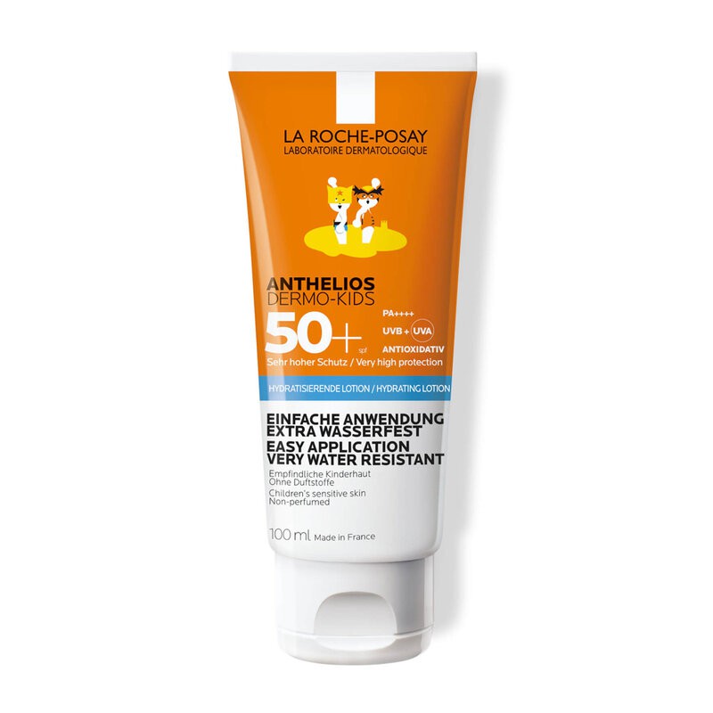 Larochepoay - Kem Chống Nắng Dạng Sữa Cho Trẻ Em La Roche-Posay Anthelios Dermo Kid SPF 50+ UVB &amp; UVA (100ml)