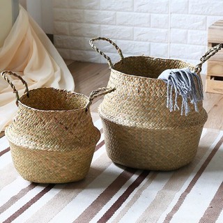 Giỏ cói đan tay – Belly Basket