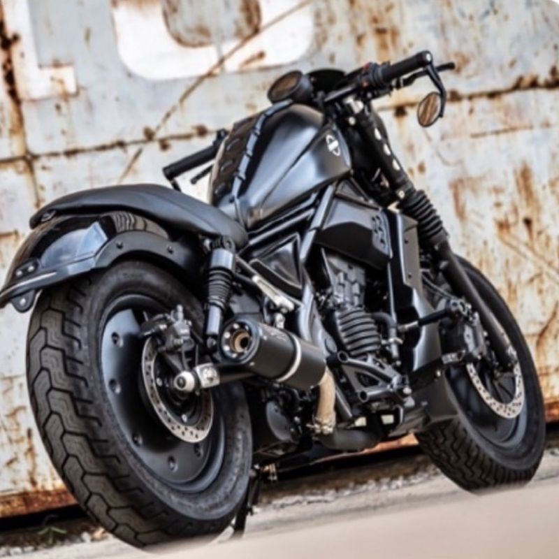 Đèn hậu tích hợp xi nhan Diablo cho Honda Rebel 300 và Rebel 500