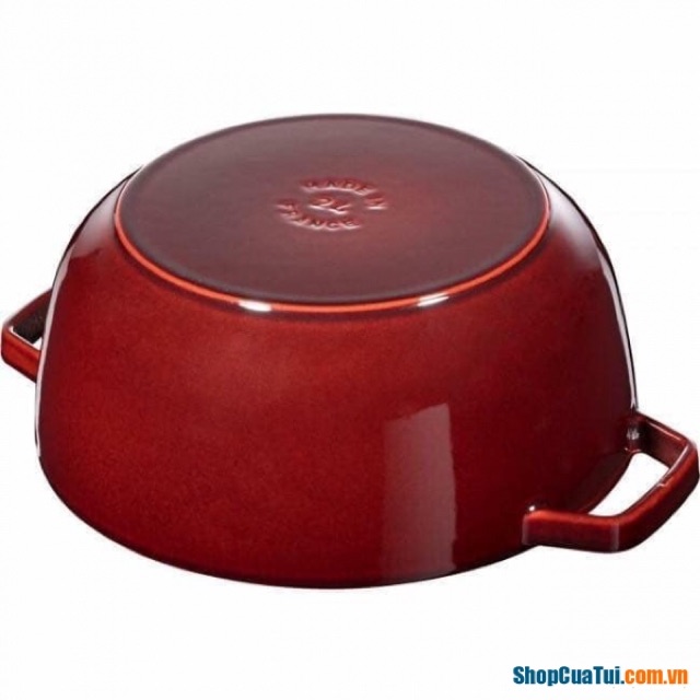 💁🏻NỒI CHẢO GANG ĐÚC STAUB BÔNG TUYẾT 24CM - 🇫🇷 MADE IN FRANCE ❄️