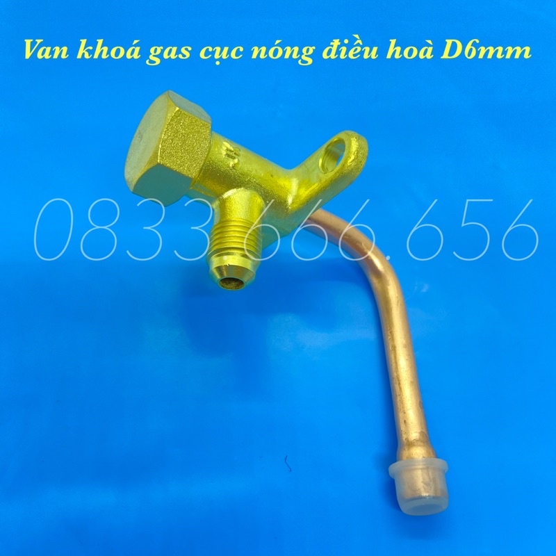 [Mã ELHA22 giảm 5% đơn 300K] Van khoá gas cục nóng điều hoà (máy lạnh) D6mm