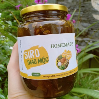 Siro thảo mộc handmade