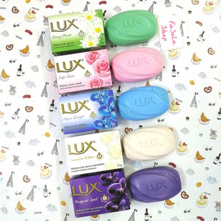 Xà phòng LUX 70g Indonesia xuất Thái Lan cục soap tắm rửa hồng trắng tím xanh xp anh đào bánh thơm