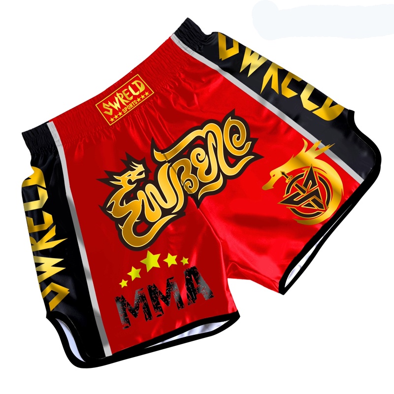 Quần Short TậP Boxing / Muay TháI + QuầN NgắN Cho Nam Và Nữ