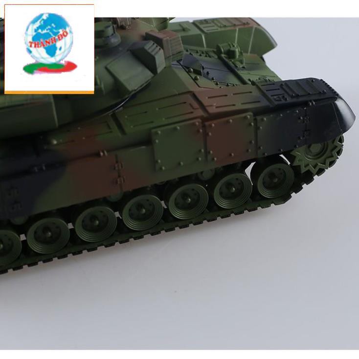 XE TĂNG ĐIỀU KHIỂN TỪ XA,  WAR TANK QUAY NÒNG PHÁO 360 ĐỘ ,   ( DÀI 26CM RỘNG 13CM) - W081728