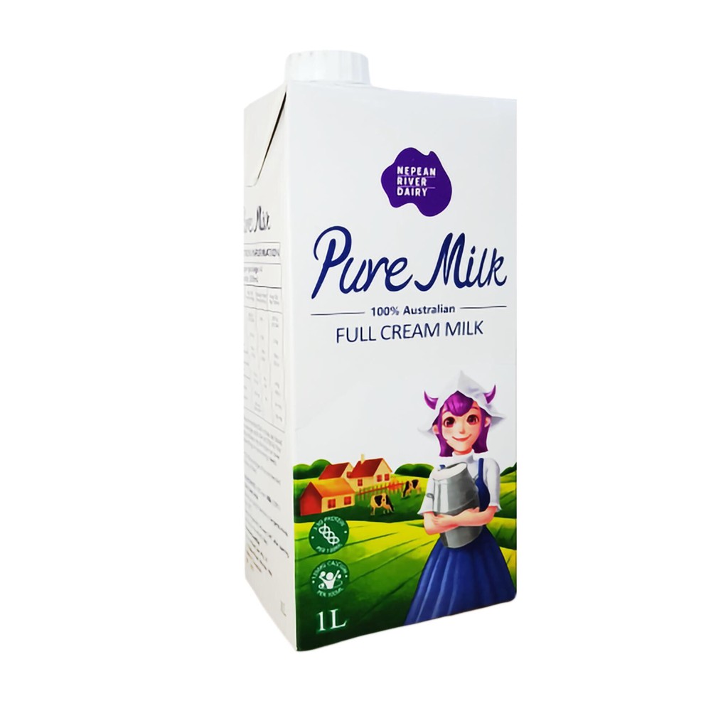 Hộp 1L - Sữa tươi Pure Milk nhập khẩu từ Úc