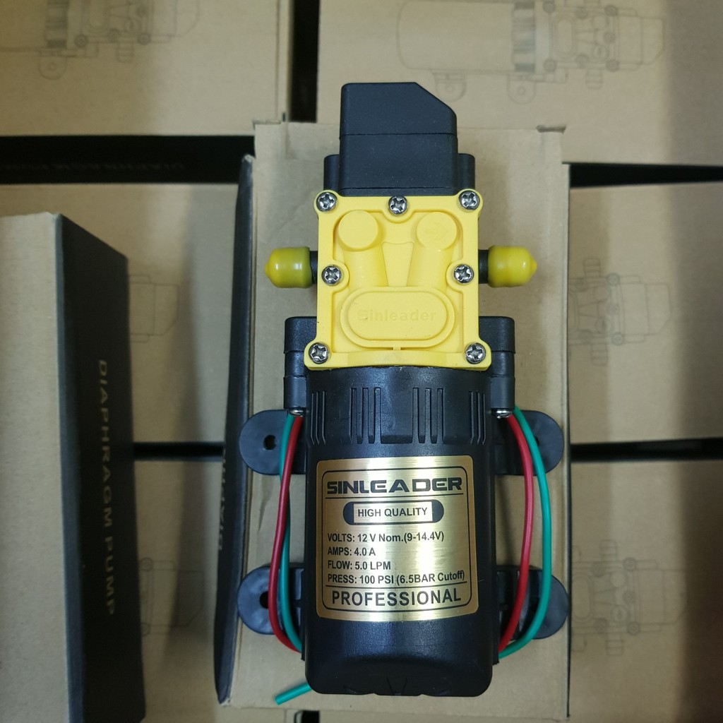 Máy bơm mini 12v - 5a kèm adapter