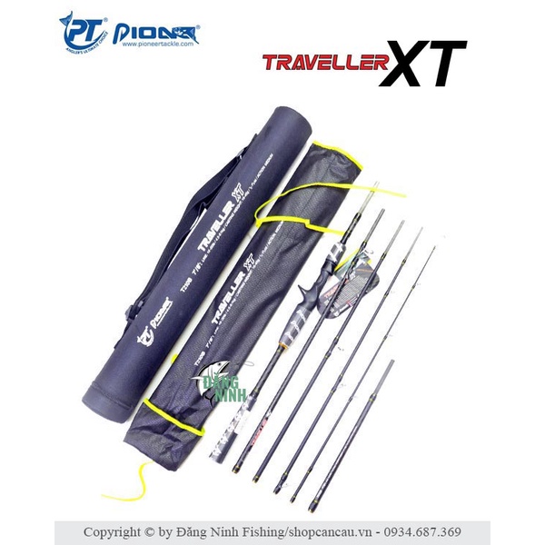 Cần du lịch máy ngang Pioneer Traveller XT - BC - NEW!2022