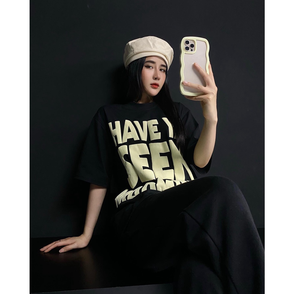 MADMIND® Chính Hãng - Áo thun v2.0 Have Ya Seen Madmind màu đen - cổ tròn, cotton thoáng mát - Form Rộng Unisex