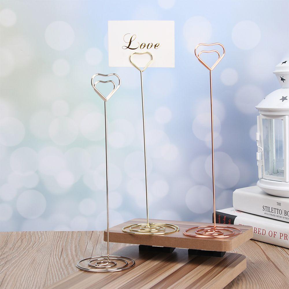 UUMIR 1 Kẹp Giấy Kim Loại Hình Trái Tim Thời Trang