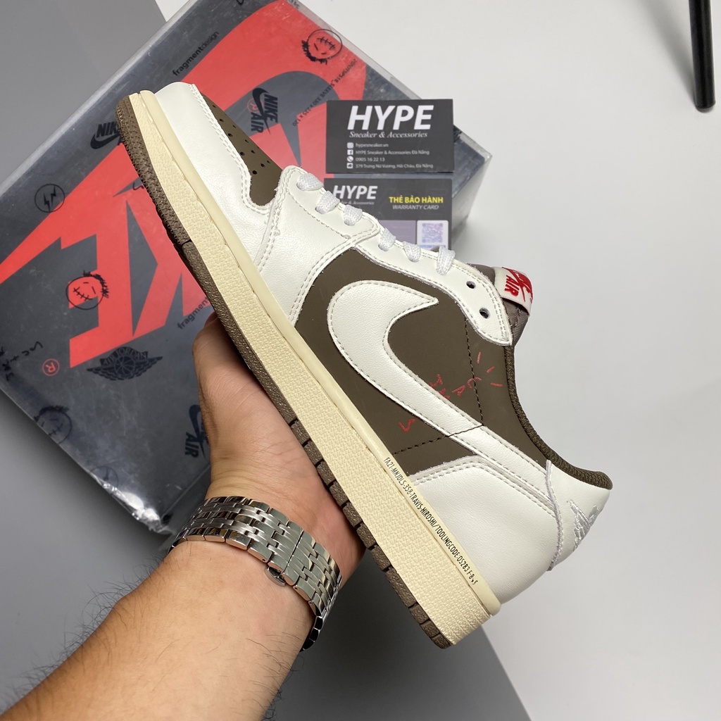 Giày Jordan 1 Low x Travis Scott Reverse Mocha  - Hype Sneaker | Phiên bản high quality