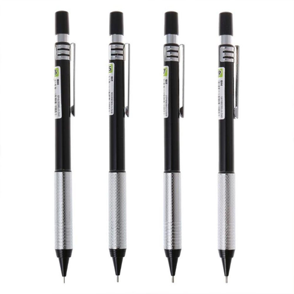 Bút Chì Cơ 0.3mm / 2B Bằng Kim Loại Chuyên Dụng Cho Vẽ Phác Thảo