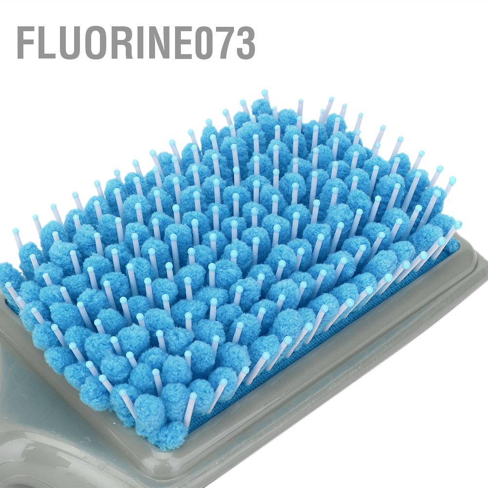 Fluorine073 Chống tĩnh điện Hấp thụ nước Đệm không khí Sấy khô Tóc Khăn chải nhanh Bàn massage