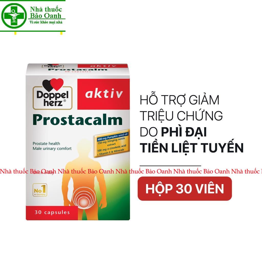 Prostacalm Aktiv Hỗ trợ giảm u xơ tiền liệt tuyến - Chính hãng Doppelherz Aktiv từ Đức, giảm tiểu đêm
