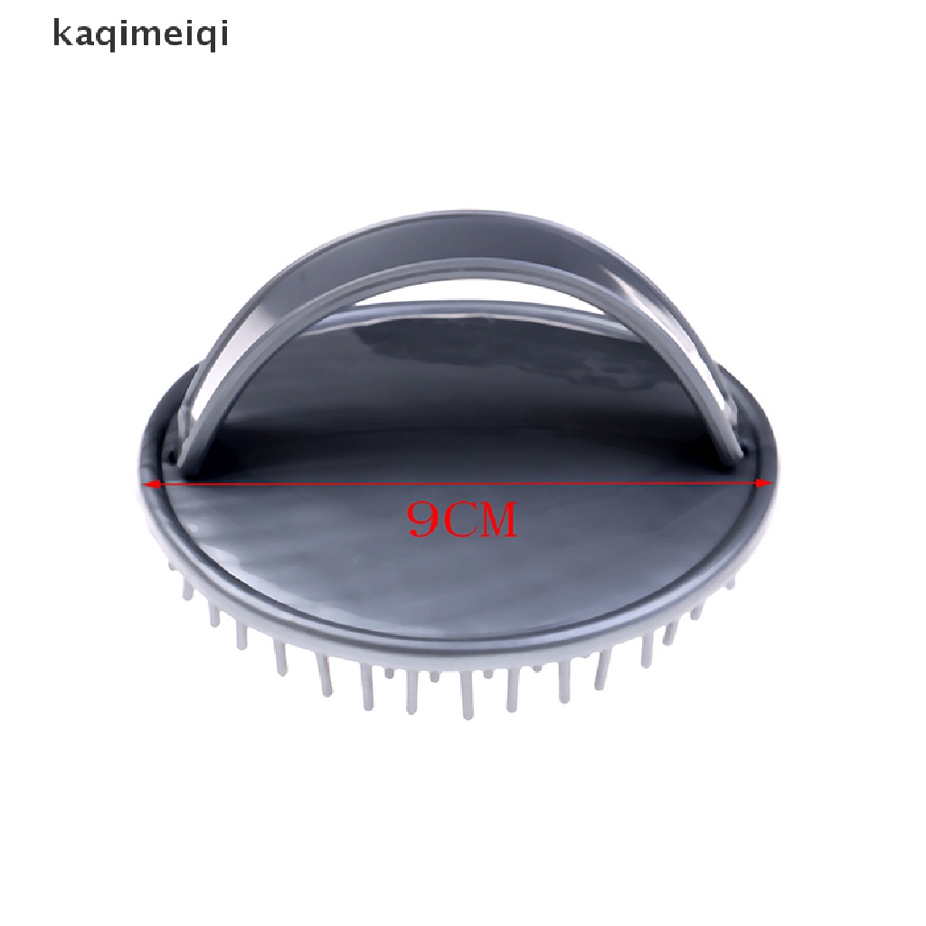 [Hàng mới về] Bàn chải lược chải tóc gội đầu bằng silicon massage da đầu chống trượt chăm sóc tóc
