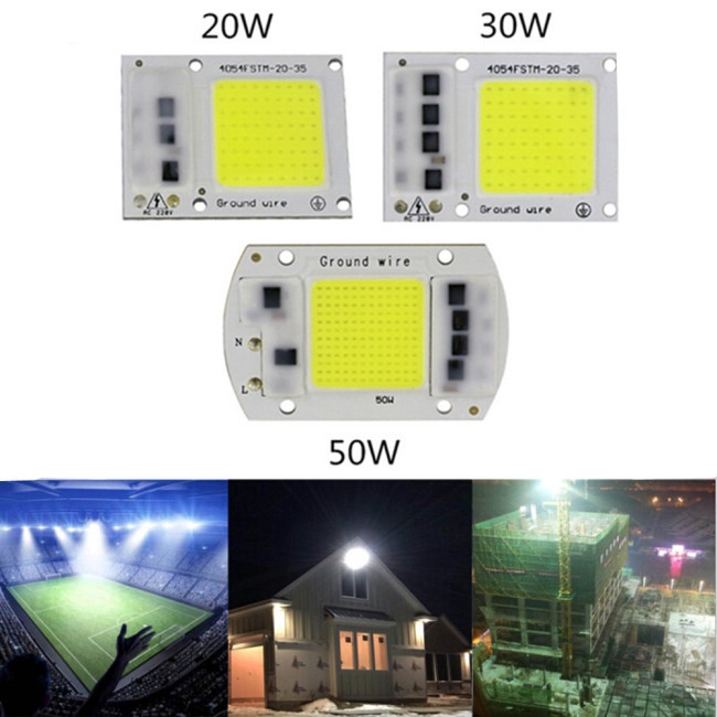 Chip Đèn Led Cob Tiện Dụng 15w / 20w / 30w / 50w 220v