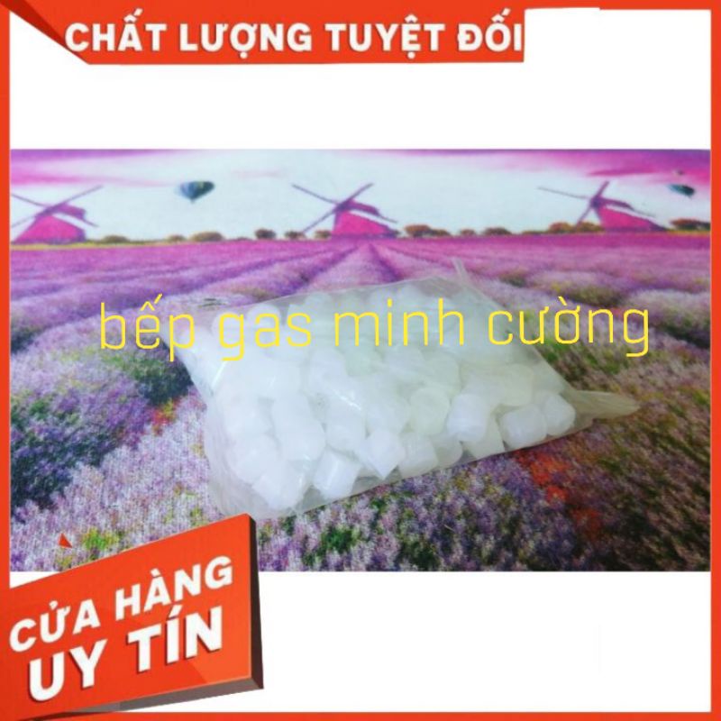 Nút nhựa sạc gas mini, ĐẦU NỐI NHỰA bơm GAS MINI 1 bịt 50 cái.