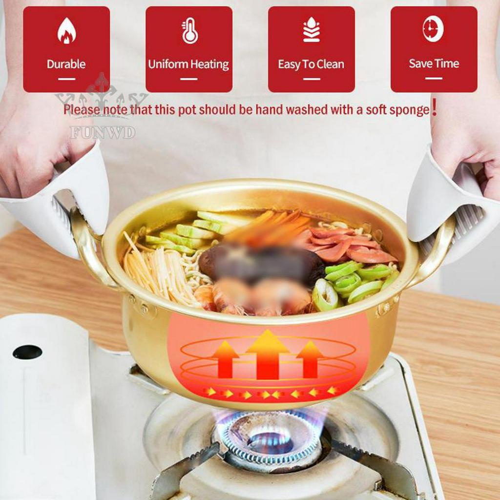 Nồi nấu mì ramen trơn kiểu Hàn Quốc