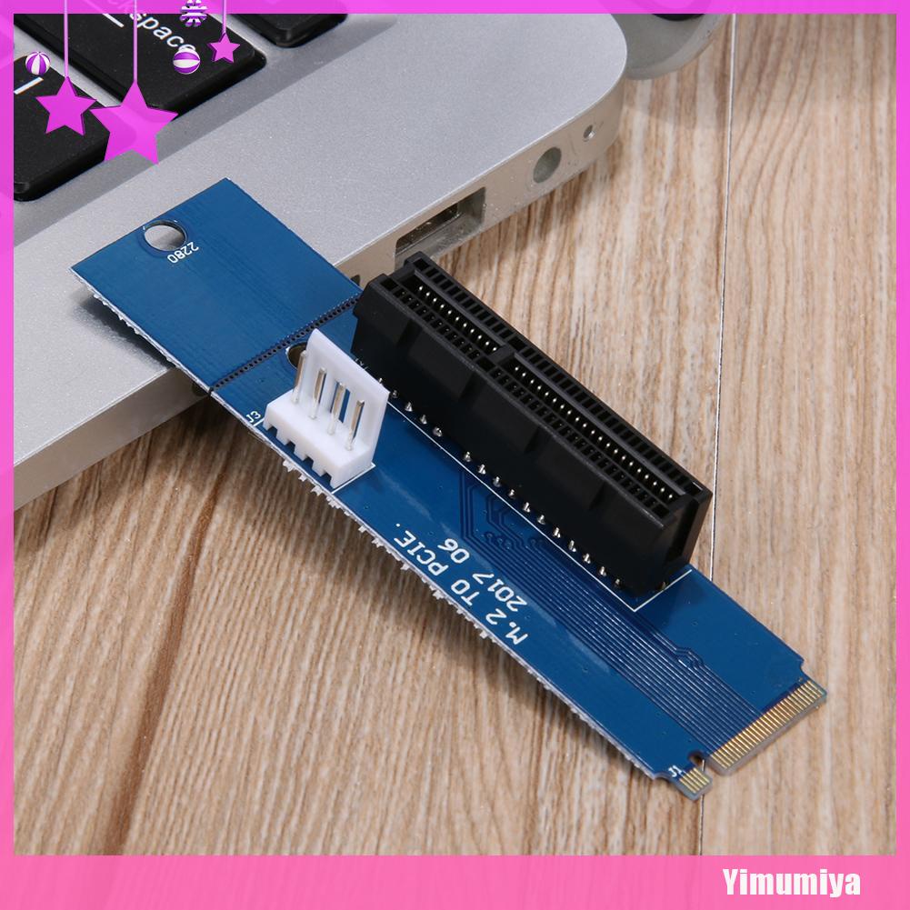 Cáp Chuyển Đổi M.2 Ngff Ssd Sang Pci-E 4x Màu Xanh Dương | BigBuy360 - bigbuy360.vn