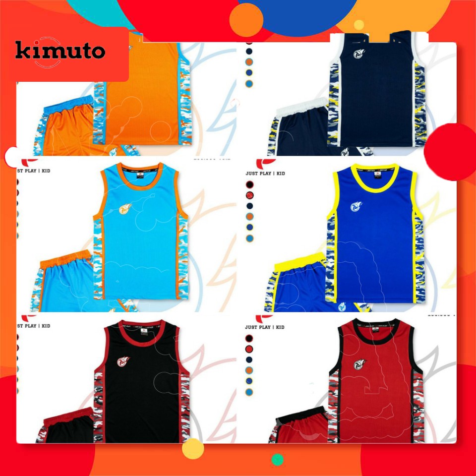 Quần áo bóng rổ trẻ em️🏀 đồ bóng rổ trẻ em Camo ️🏀 đồ bộ trẻ em tay ngắn Siêu Cưng Vải mè cao cấp