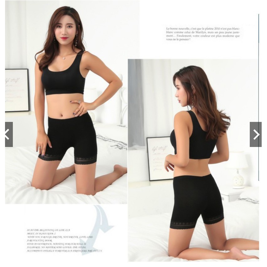 QUẦN ĐÙI MẶC VÁY CỰC ĐẸP &amp; SEXY cho chị em từ 40-70kg (Ảnh thật)