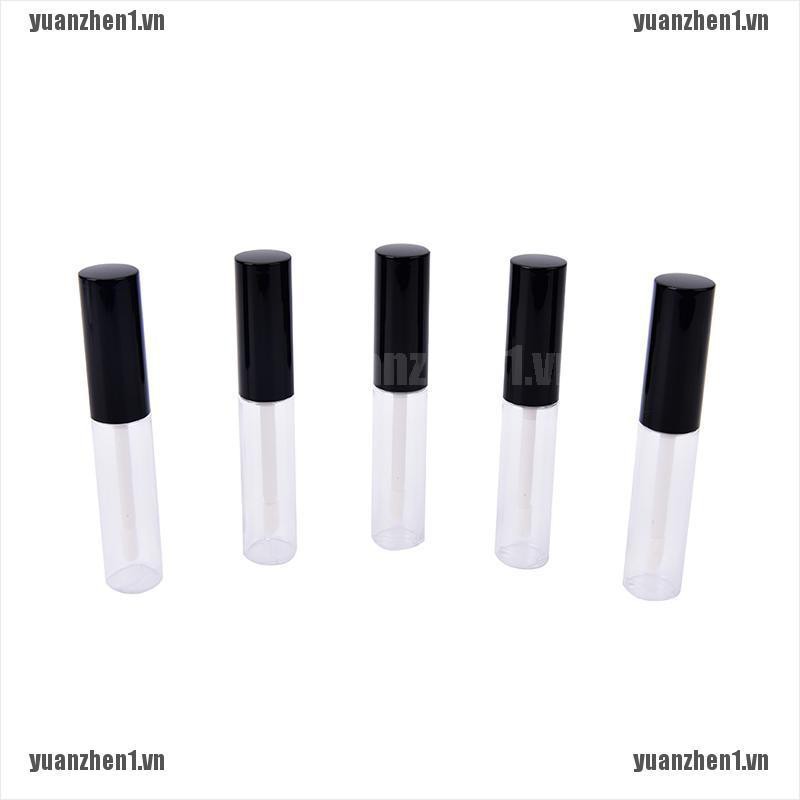 1 / 5 Lọ Rỗng Đựng Son Dưỡng Màu Đen 8ml YUANZHEN1