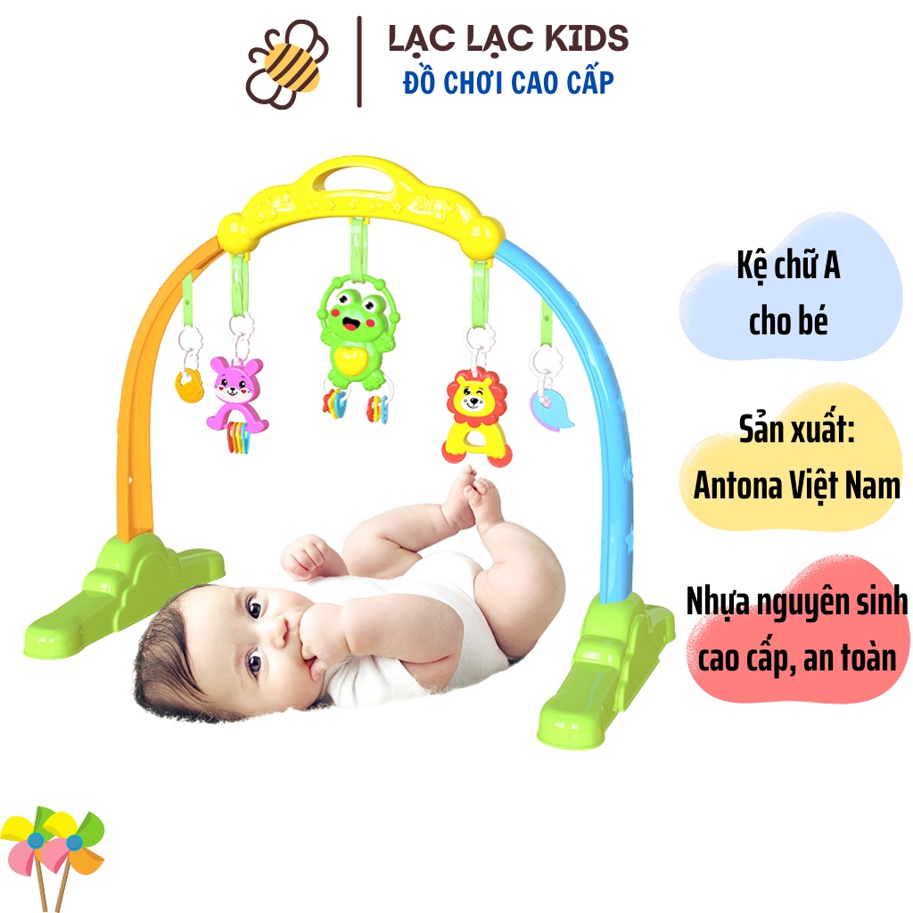 Kệ chữ A cầu vồng cho bé, Antona No.316 hàng Việt Nam cao cấp
