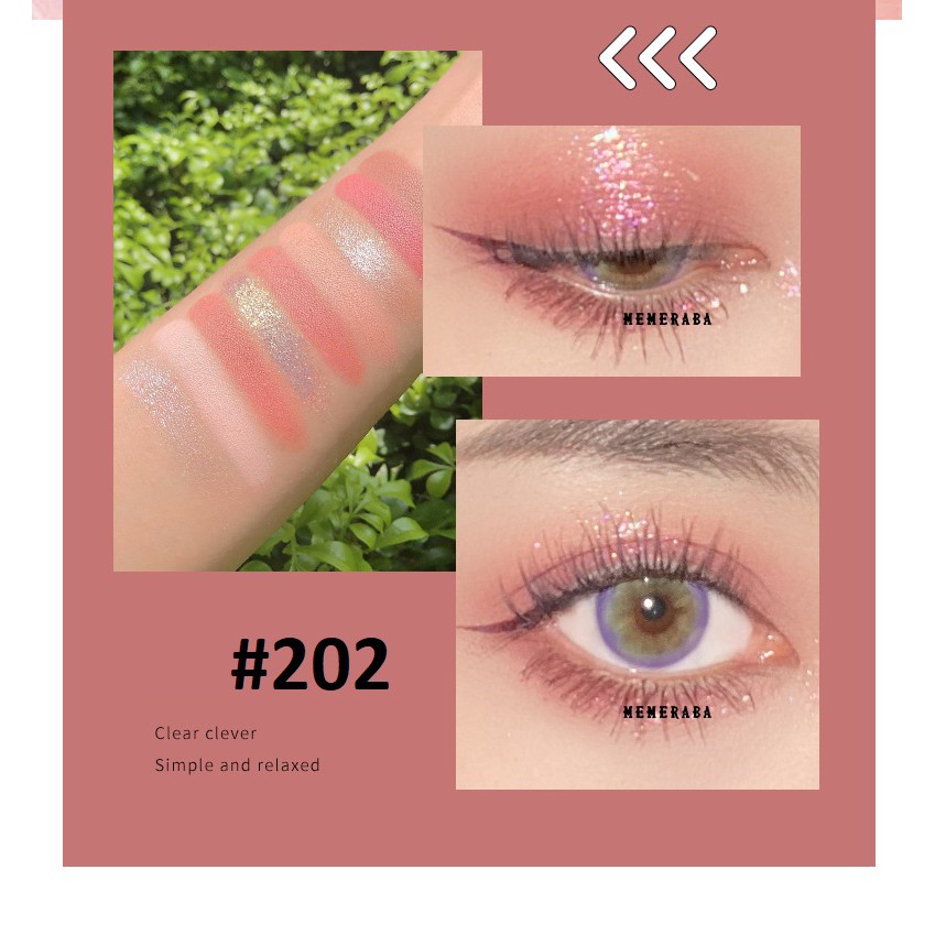 Bảng Phấn Mắt Nhũ Lì 9 Ô MEMERABA SWEET GIRL MB042 | BigBuy360 - bigbuy360.vn