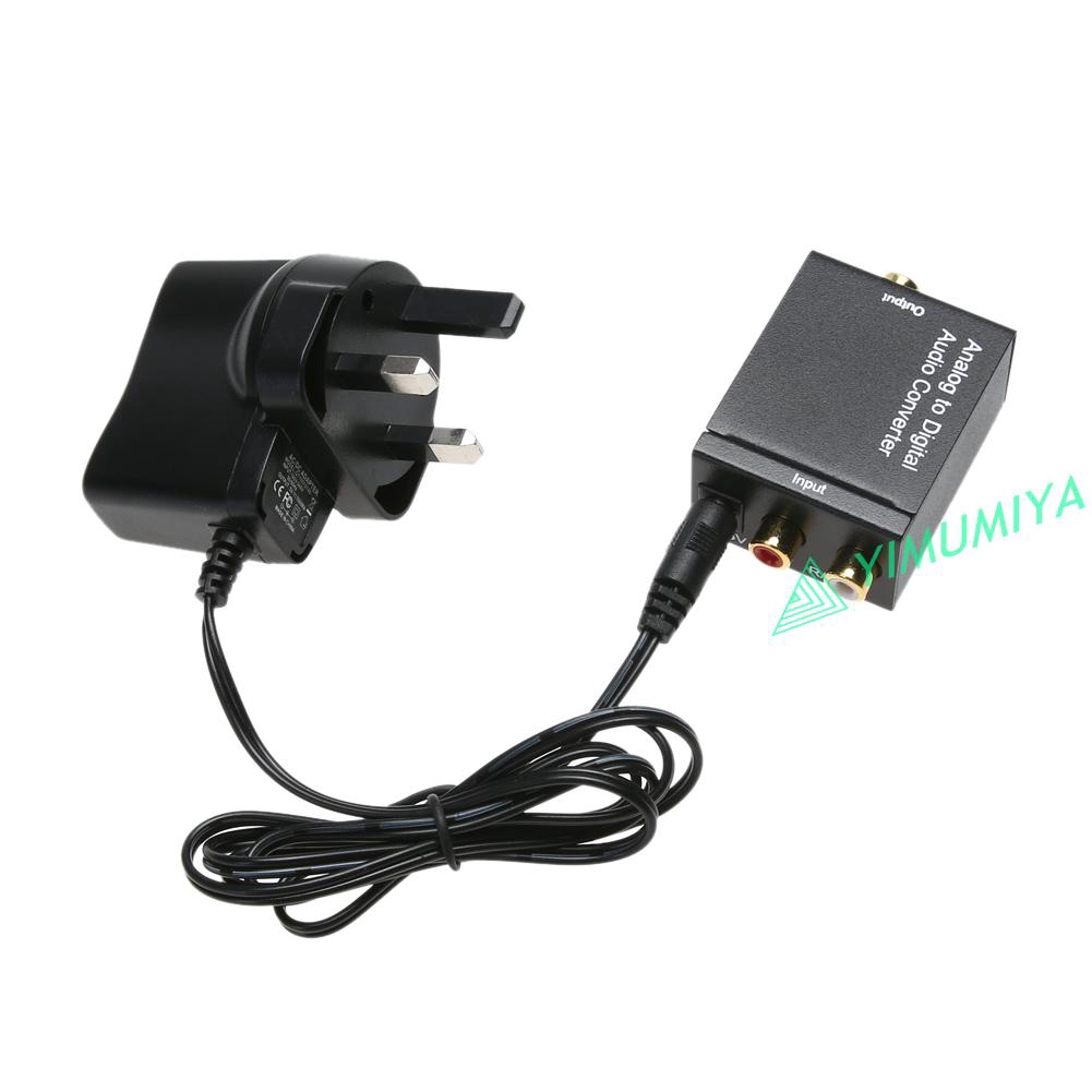 Bộ Chuyển Đổi Âm Thanh Analog L / R Sang Digital Spdif Coaxial Coax Rca