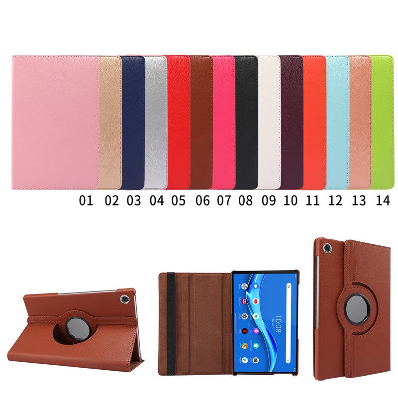 Phù Hợp Bao Da Máy Tính Bảng Xoay 360 Độ Cho lenovo tab m10 plus tb-x606x x606f 10.3 "