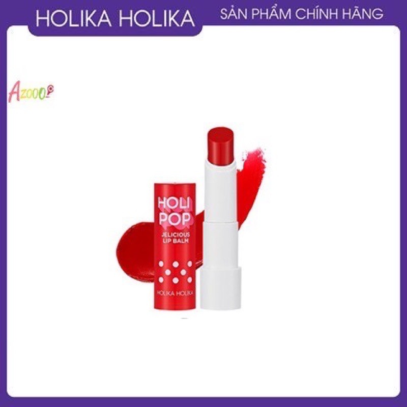 Son dưỡng có màu Holika Holika Holi Pop Jelicious 3,3 gam Azooo nhập khẩu