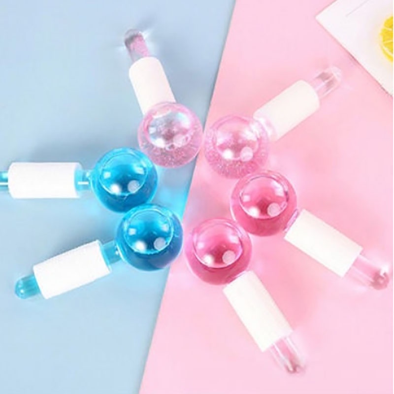 Cây Lăn Mát Xa Da Mặt Bằng Thủy Tinh Giúp Làm Dịu Và Loại Bỏ Nếp Nhăn