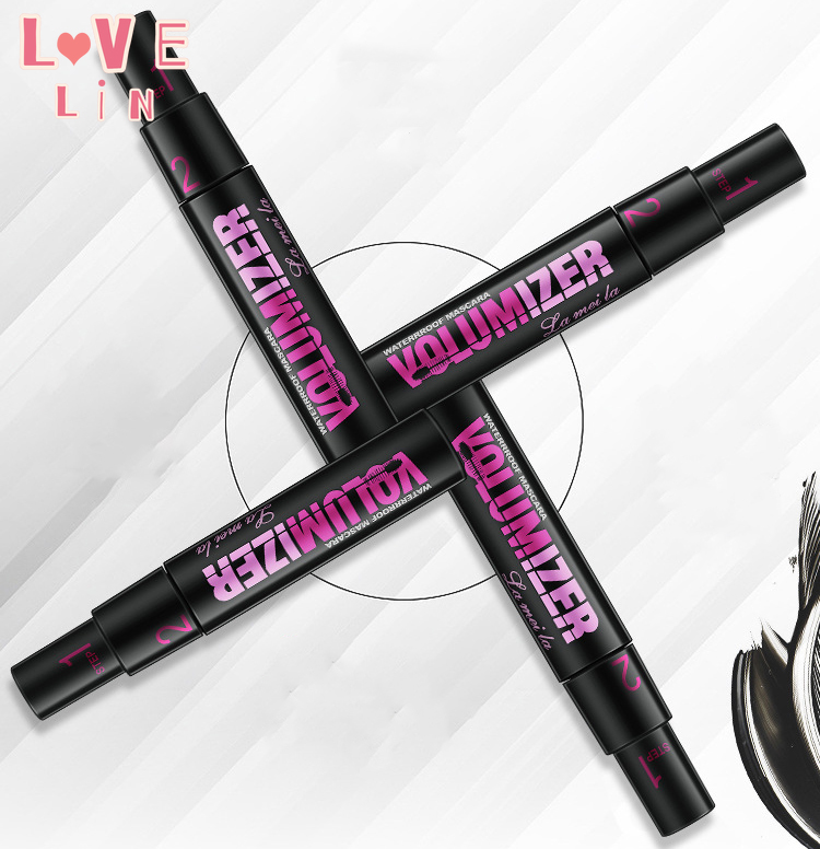 Mascara Lameila thiết kế hai đầu chống thấm nước chuốt dài và dày mi hiệu quả chất lượng cao