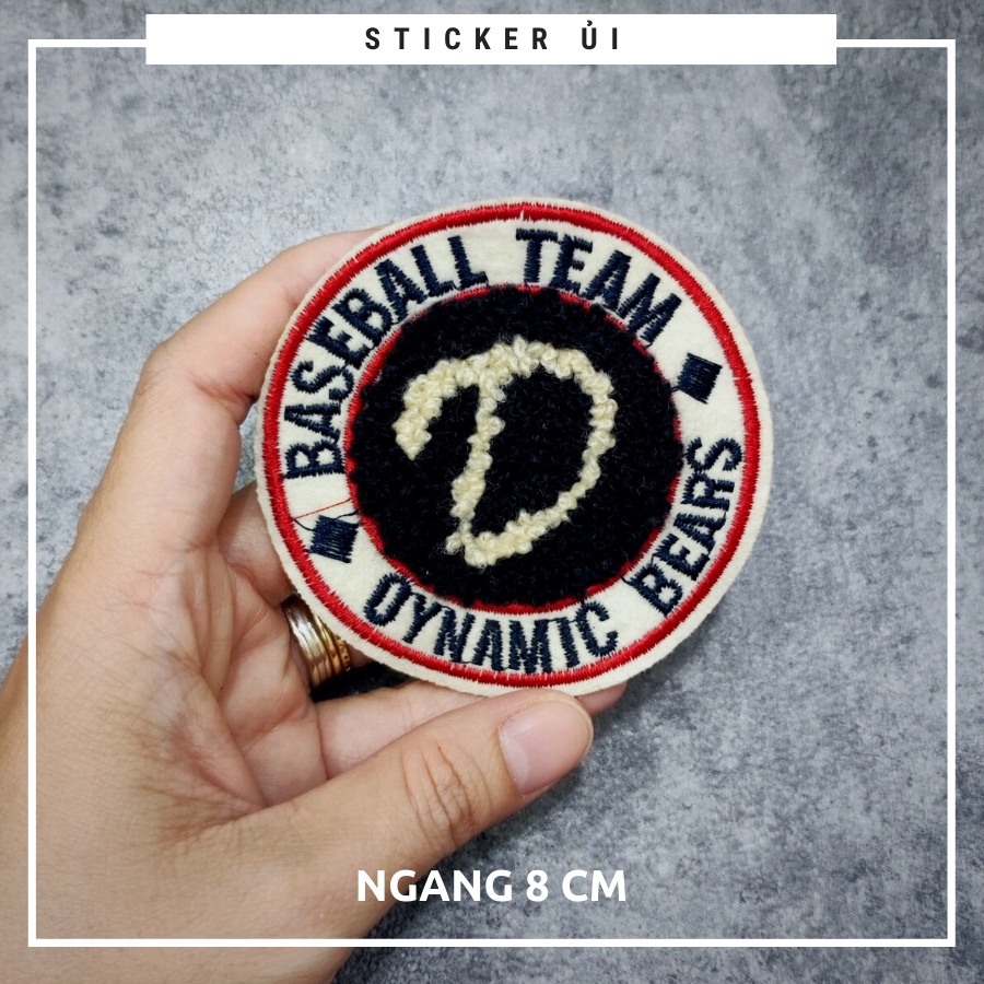 Sticker ủi quần áo cao cấp CÓ SẴN KEO ỦI,sticker dán quần áo dùng làm miếng dán vá Quần Áo,vá áo phao,trang trí quần áo