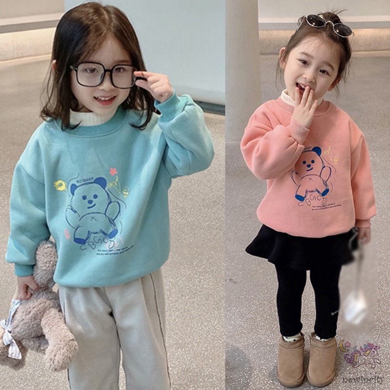 Áo thun tay dài thời trang Hàn Quốc cho bé gái