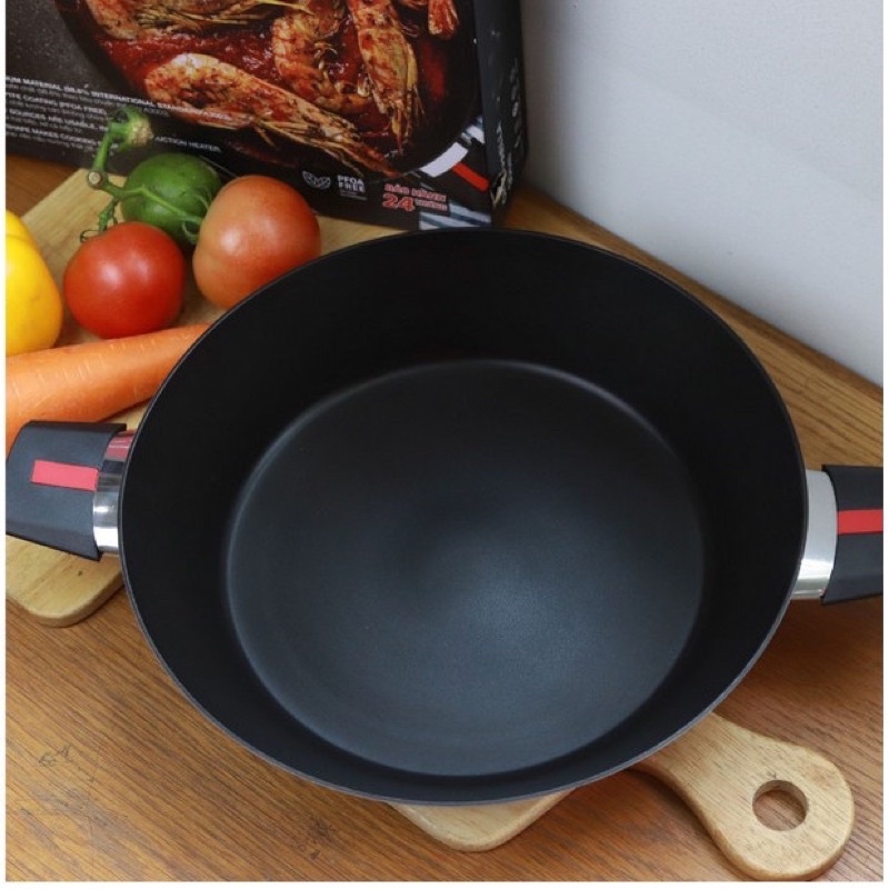 Chảo Chống Dính La France Paella KimsCook ( 22cm/ 24cm/ 26cm/ 30cm) - Xuất Khẩu Pháp