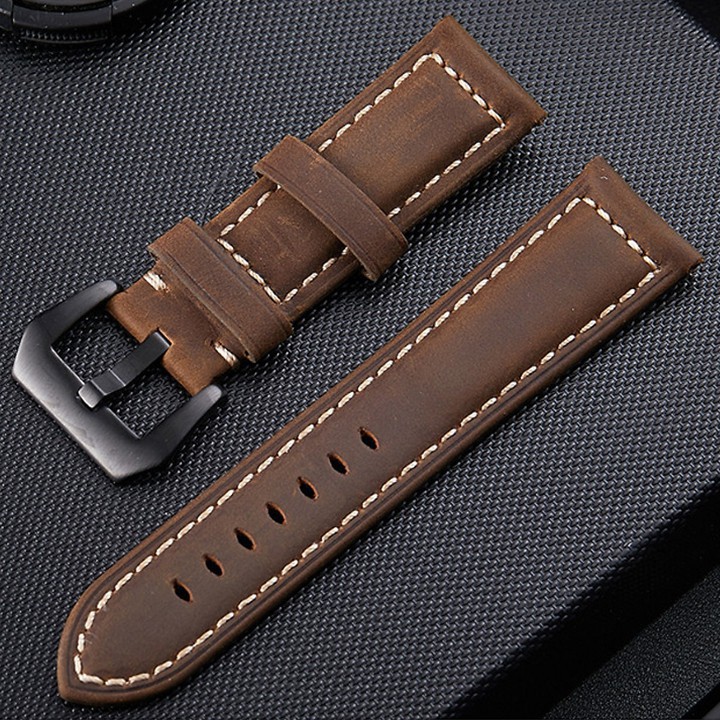 [ Fit Leather ] Dây Đồng Hồ Da Bò cho đồng hồ Cơ,đồng hồ thông minh Size 20/22 mm – Da Bò Thật 100%