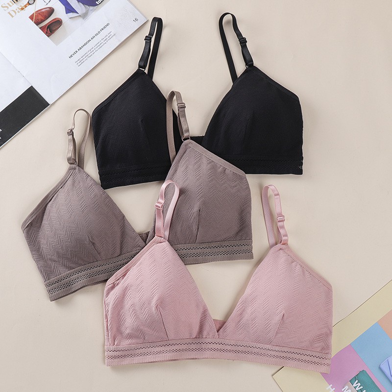 Áo ngực nữ mút mỏng áo Bra nữ cổ V thiết kế khoét sâu kiểu Bikini gợi cảm | BigBuy360 - bigbuy360.vn