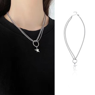 vòng cổ Thép Titan Phong Cách Hàn Quốc Cho Nam Và Nữ