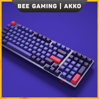 Bộ Keycap AKKO Neon (PBT DoubleShot, ASA profile, 158 nút)