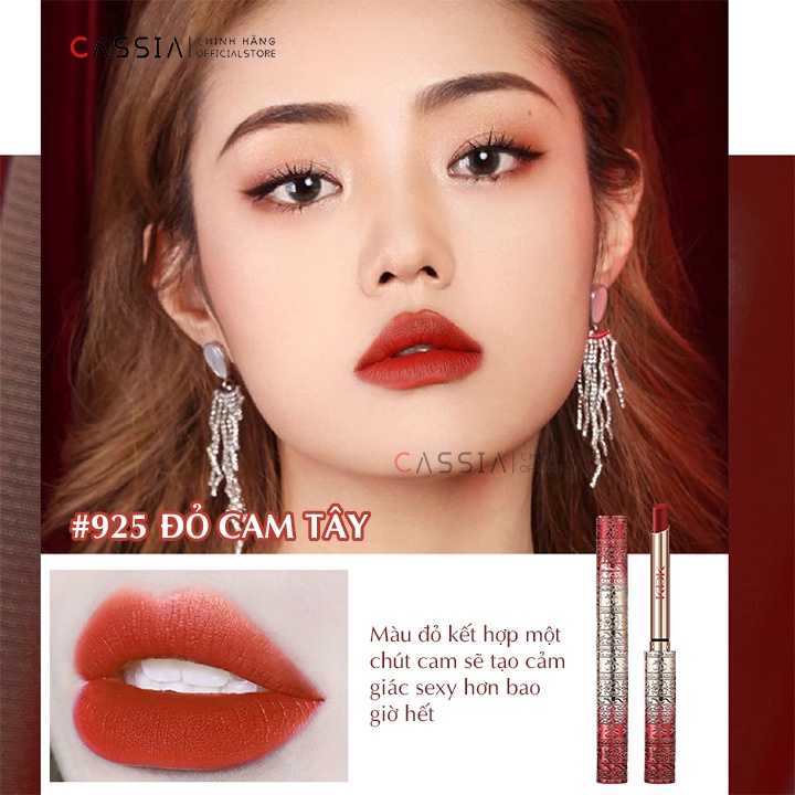 Set son thỏi lì điêu khắc hoa văn 4 cây dưỡng môi lâu trôi, Set son lì nội địa trung KDK 4 màu hot trend siêu tôn da