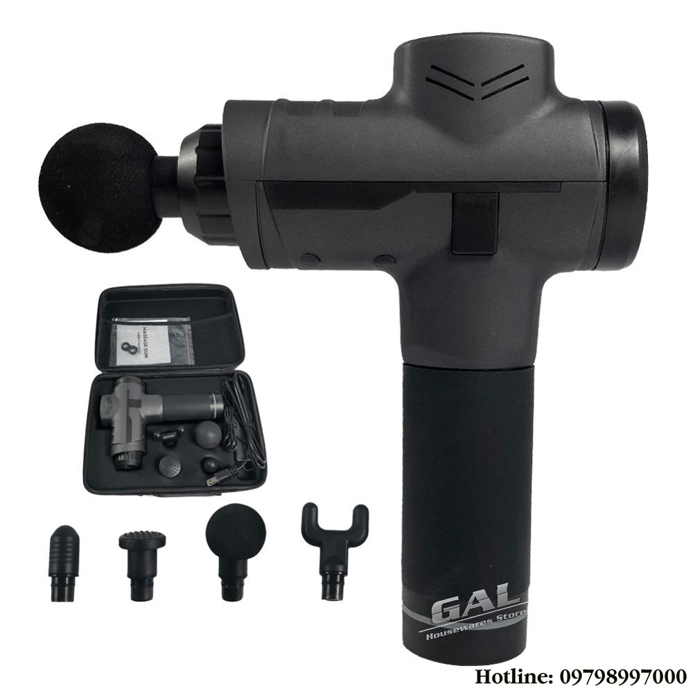 Máy massage gun phục hồi trị đau nhức giảm căng cơ sau hoạt động