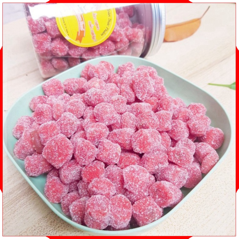 Hũ 355G Quà Tặng Ô Mai Ăn Vặt Dẻo Thơm, Ngọt Dịu, Giảm Stress Hiệu Quả