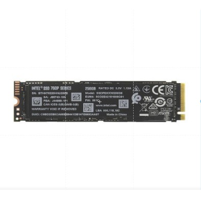 Ổ Cứng INTEL SSD 760P 256GB(M.2)