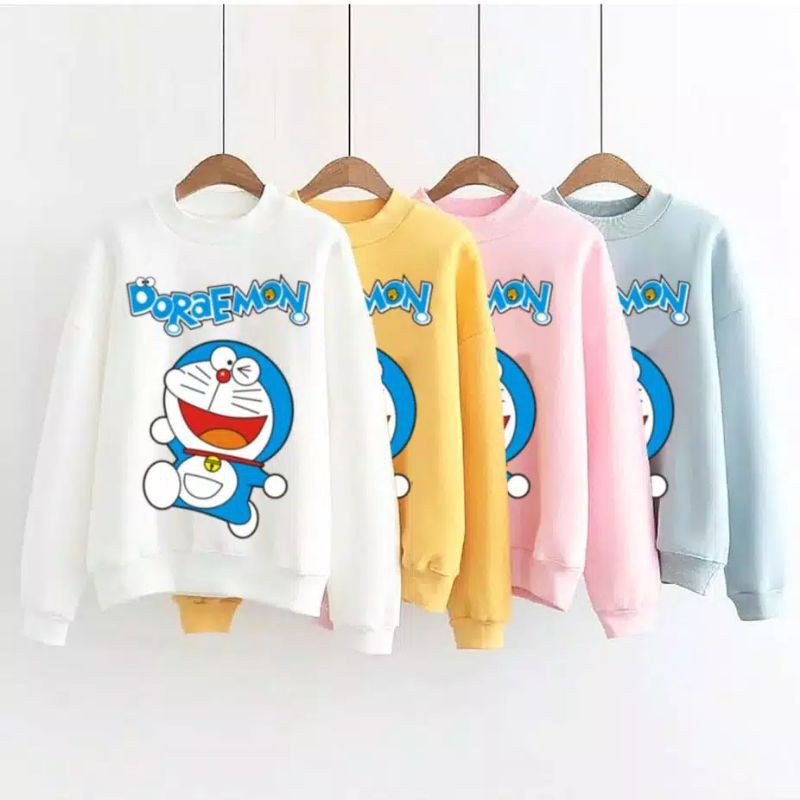 Doraemon Áo Hoodie In Hình Doremon Xinh Xắn Cho Nữ